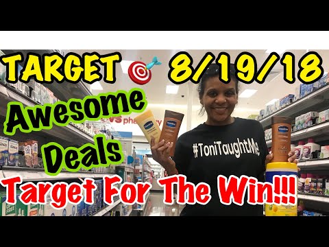 TARGET 8/19/18 COUPONING IN-STORE!!! YESSSSSSS BOO! LOVING IT