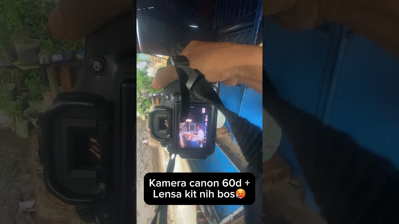 Pov motret ala ala jaman dulu cuma pake canon 60d lensa kit bawaan 