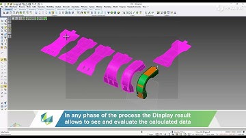 PROGRESS - Display part unfolding results | VISI 2022.0