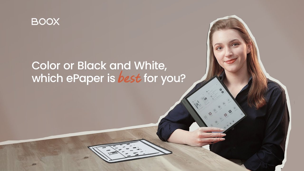 Color or Black and White, which ePaper is Best for You | BOOX