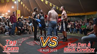 Fred Brophy's Boxing - Mount Isa - Tag Team vs Dan Dan n Black Cowboy