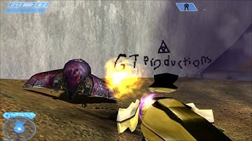 Halo CE - Gravity Rifle + Spray Can On Zanzibar (REVISITED)