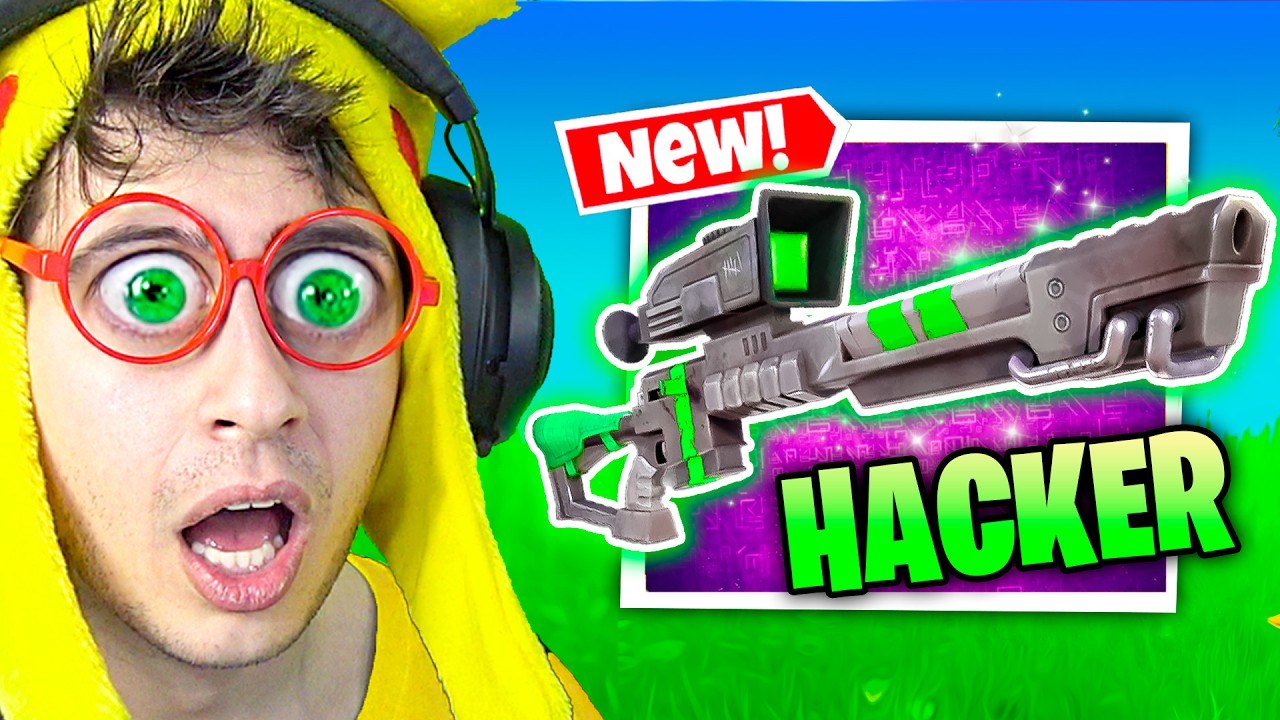 Reto Sólo Sniper HACKEADO ⛔! (imposible 😭) - Fortnite