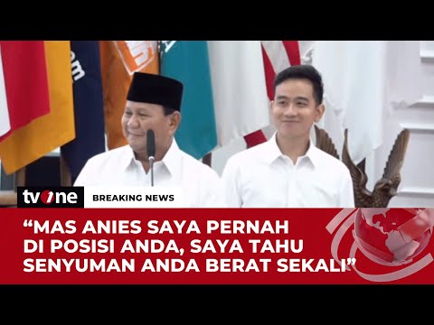 Pidato Presiden Terpilih Prabowo Subianto, "Pertandingan Telah Selesai, Kita Harus Bersatu" | tvOne