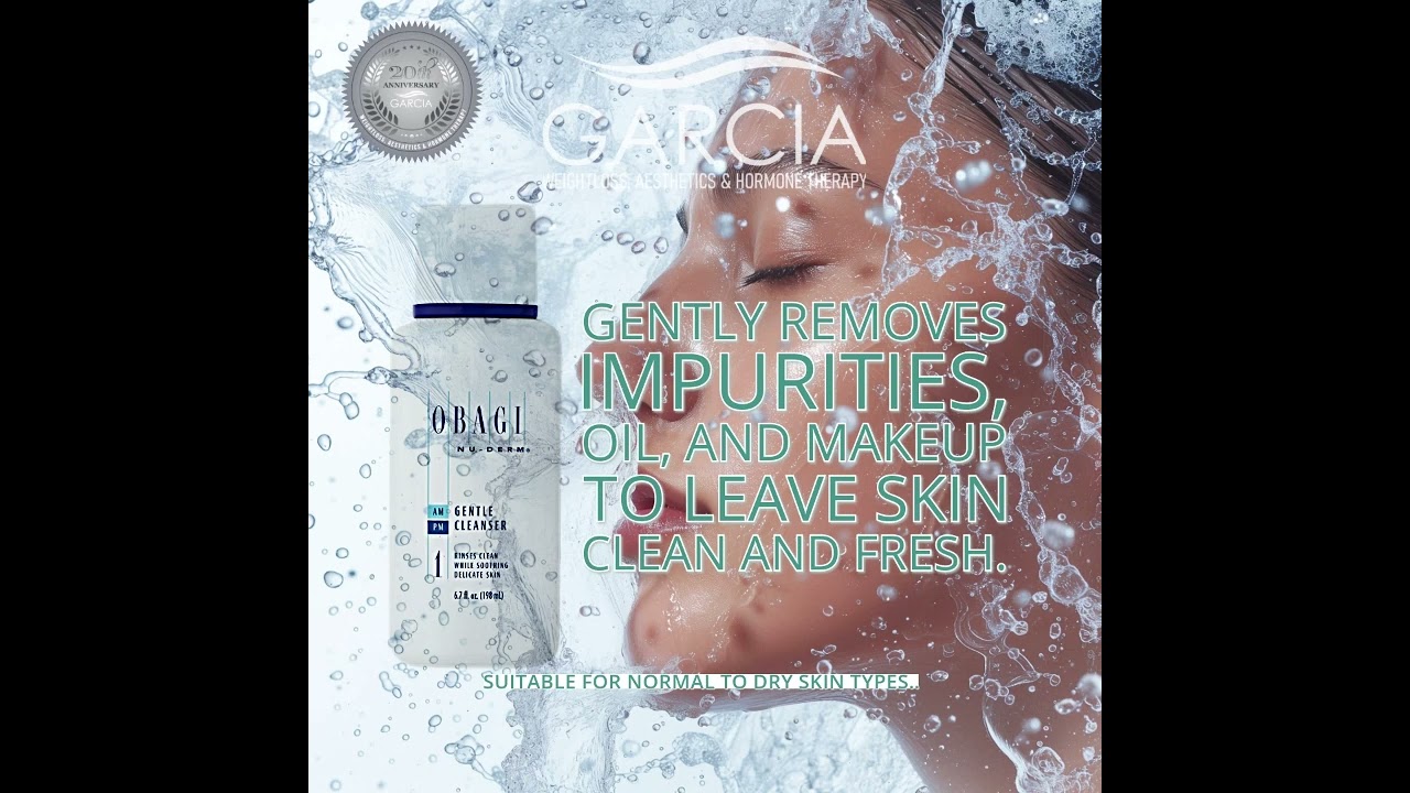 Begin your skincare routine with our Obagi® cleansers, the essential first step, day or night.