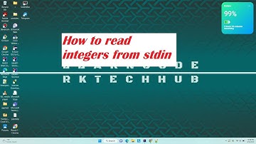 How to read integers from stdin