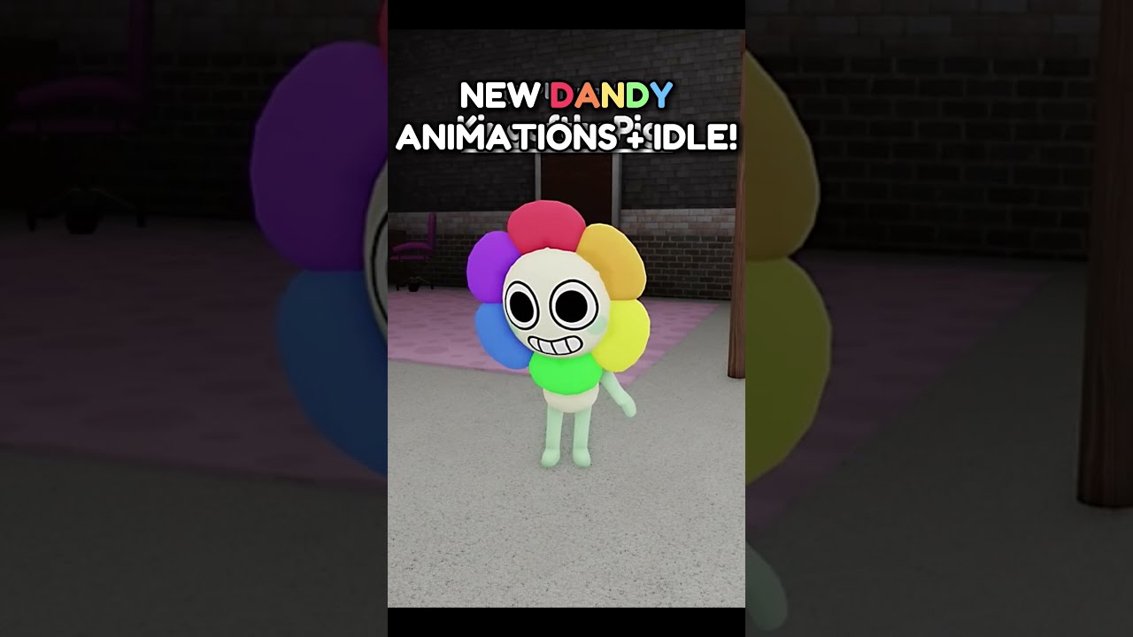 New Dandy Twisted Form Animations S World Roblox Dandysworld Dandysworldroblox