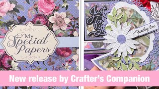 My Special Papers || New release by Crafter’s Companion #crafterscompanion #scrapbookingpapers