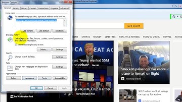 Delete Internet Explorer history,cookies,passwords,temporary files
