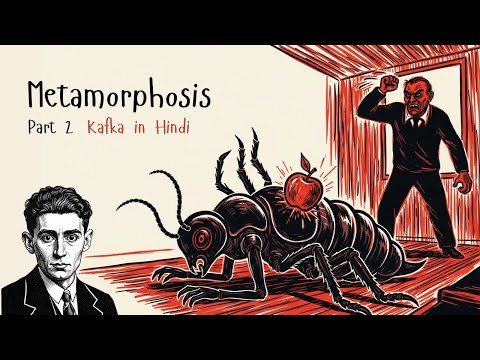 Part-2 Metamorphosis in Hindi (Franz Kafka) - Simple Hindi Explanation - Insaniyat ki Asliyat Kya?