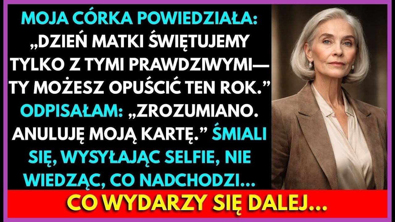 Córka „To Tylko Dla Prawdziwych Matek”. Więc Zablokowałam Kartę Przy Stole. Już Im Nie Do Śmiechu!