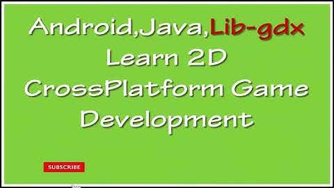 Libgdx android studio 2d space ship shooter game development tutorial #19