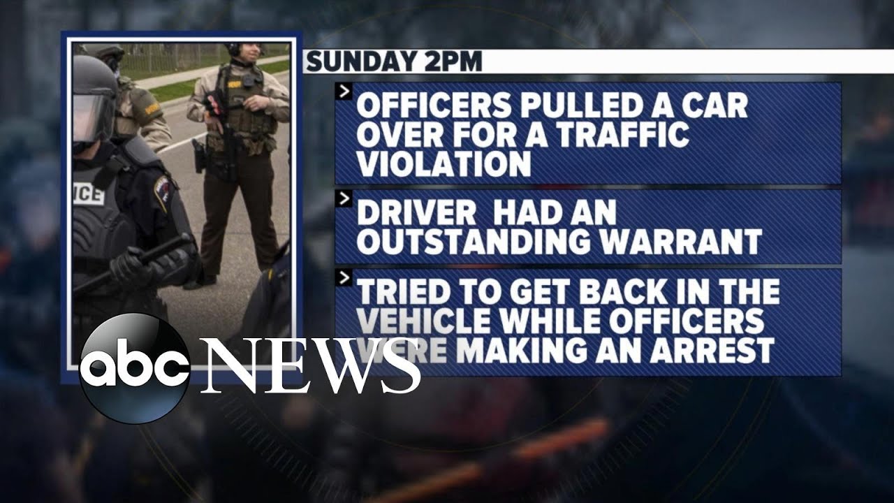 A police officer shot and killed Daunte Wright during a traffic stop