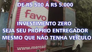 Tudo sobre Supermercado Favo, seja o seu próprio entregador