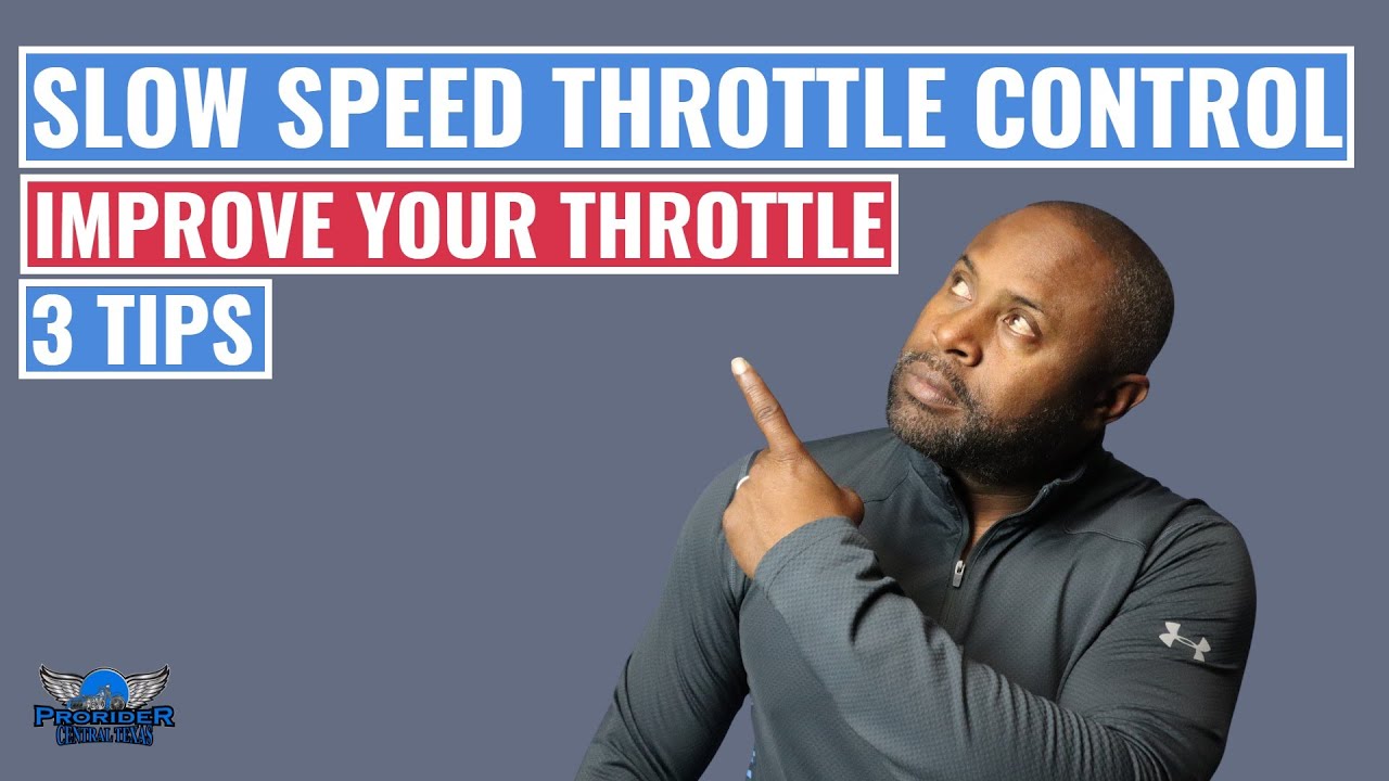 Slow Speed Turns On A Motorcycle / 3 Tips For Better Throttle Control YouTube
