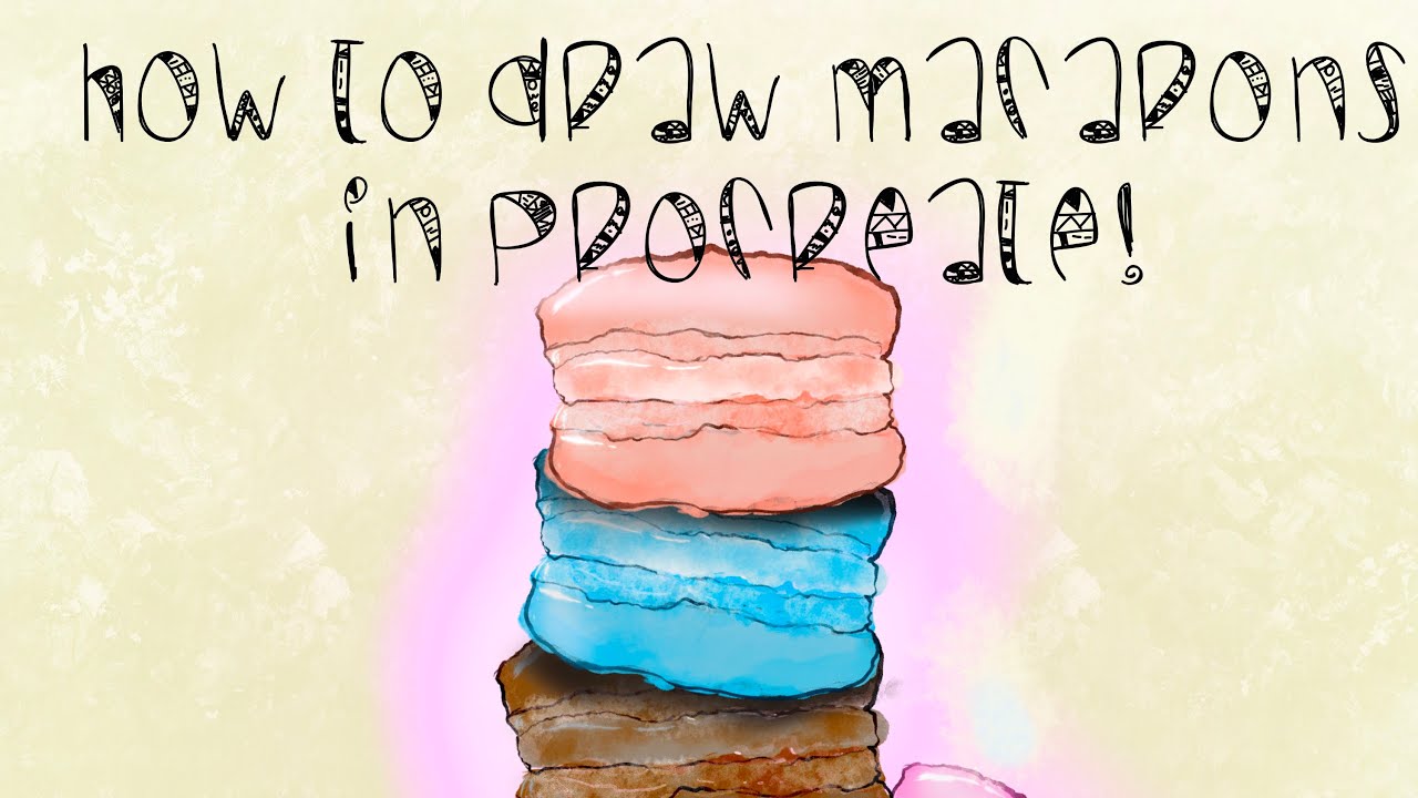 EASIEST WAY TO DRAW MACARONS IN 10 EASY STEPS! YouTube