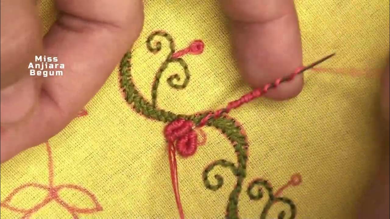"Easy Hand Embroidery for Beginners Create Beautiful Designs" YouTube