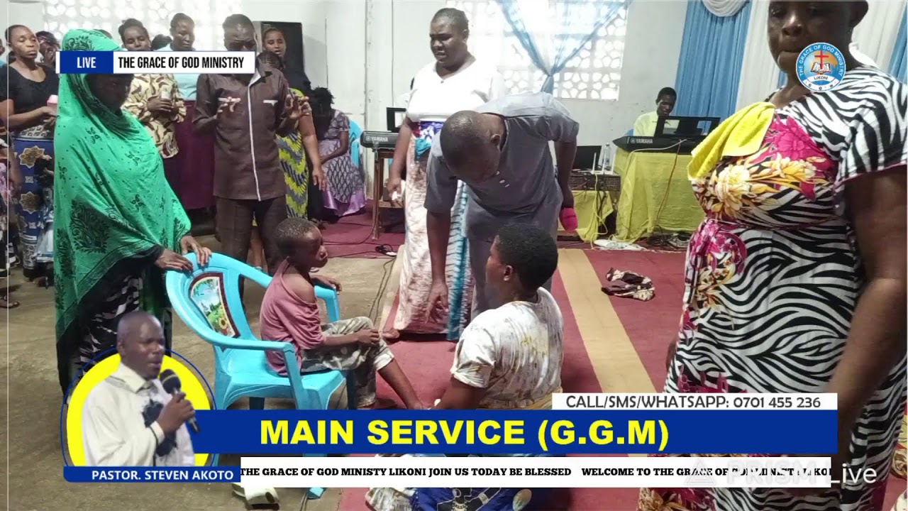 MAIN SUNDAY SERVICE LIVE BROADCAST  ll  THE GRACE MINISTRY ll PST. STEVEN MINISTERING 08.03.2026