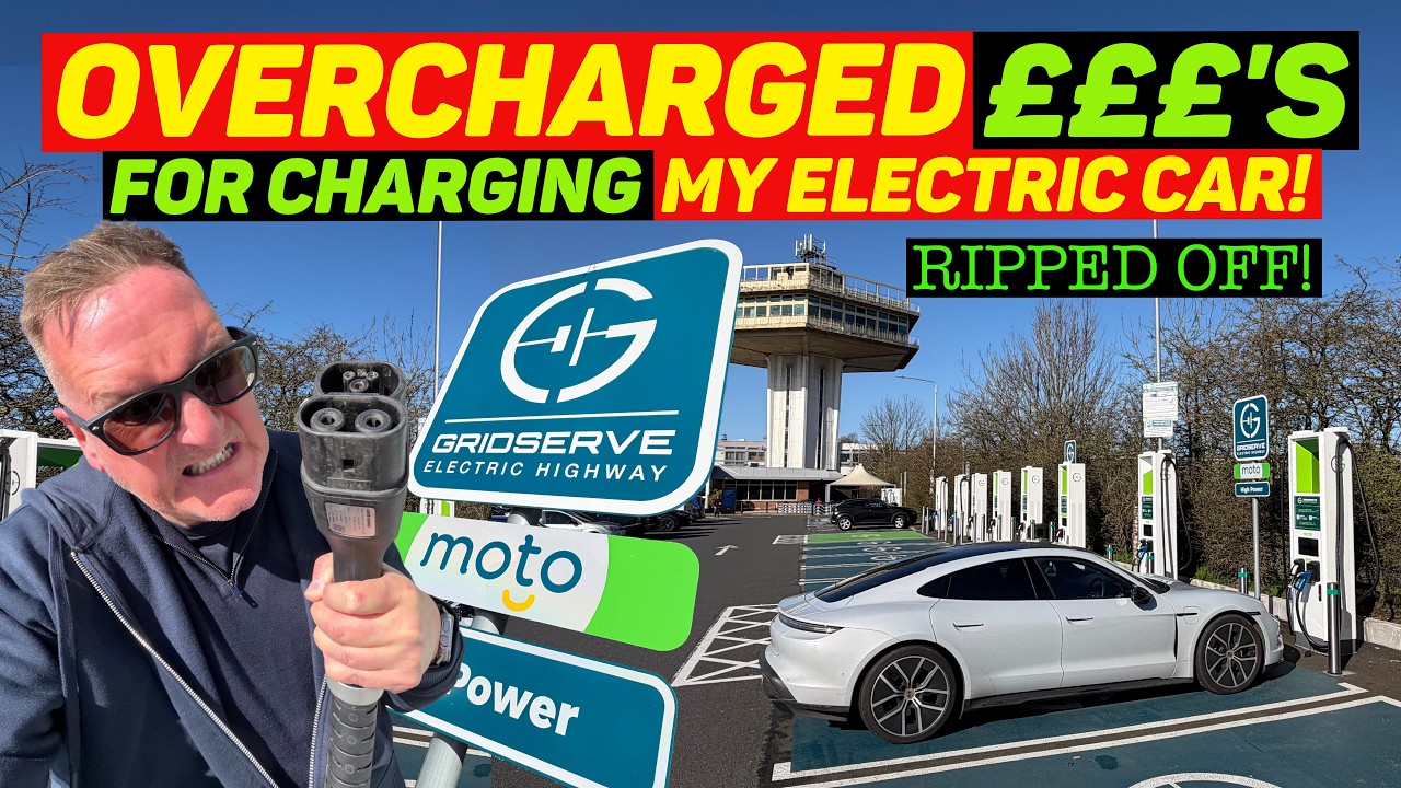 overCHARGED by ££££'s for CHARGING my EV at a PUBLIC CHARGER!
