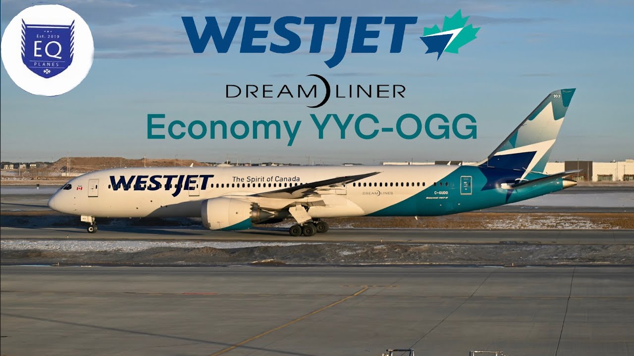 Westjet Flagship 7879 Dreamliner Economy Class Trip Report Calgary