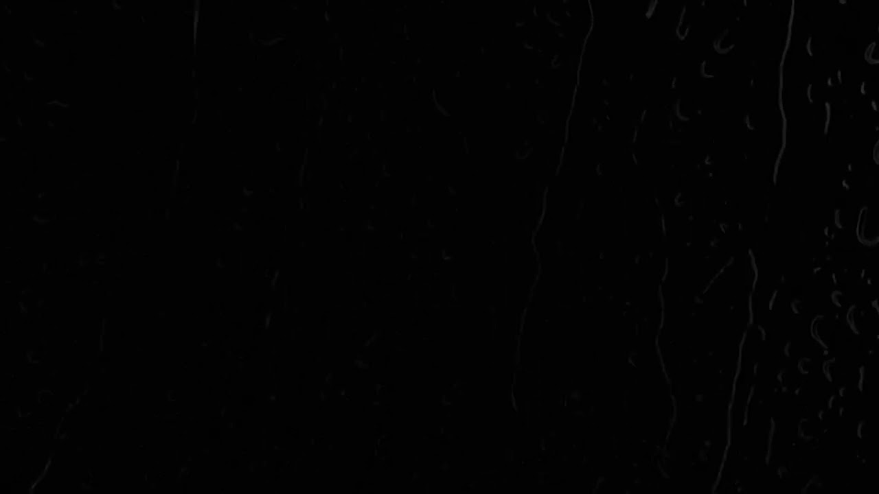 10 Horas Sonido De Lluvia Las Sin Truenos Ni Anuncios Para Dormir -Pantalla Negra 4K - Relajarse