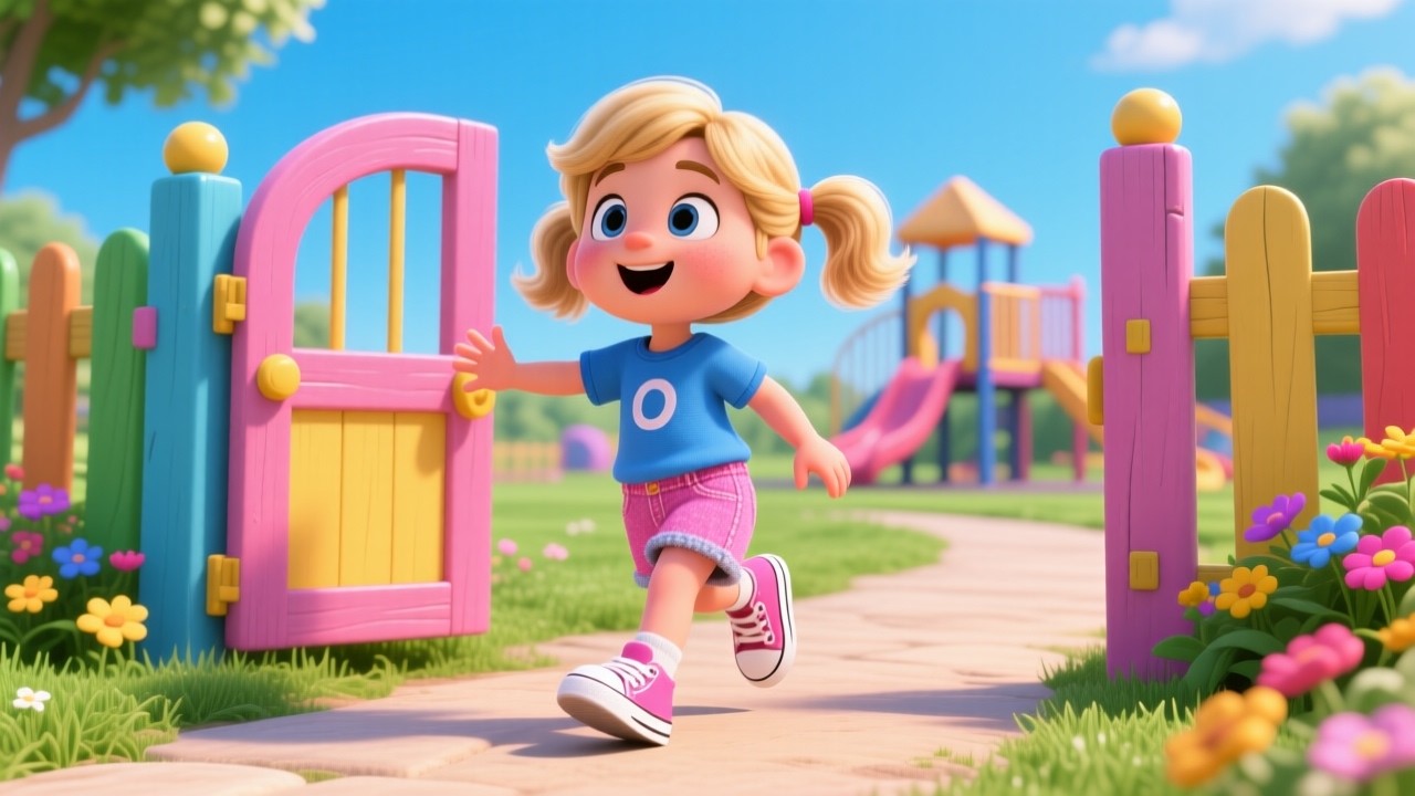 Little Emma’s ABC Playground Fun 🏫🎨 | ABC Learning Nursery Rhyme for Kids | Sing & Learn