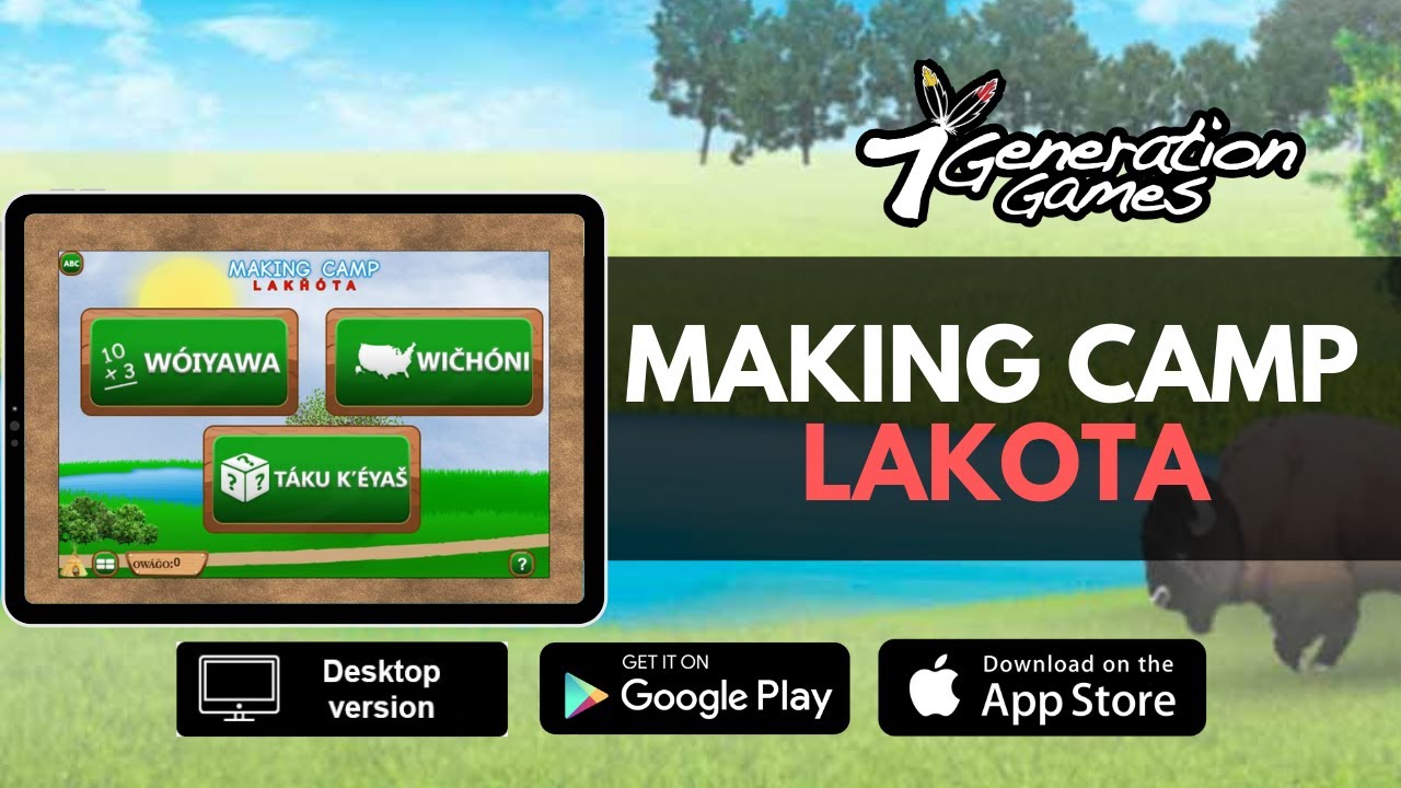 Lakota Math Making Camp Lakota - Math, History and a Virtual Tipi - YouTube