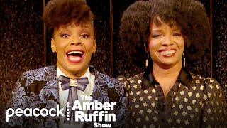 Amber and Her Sister Wrote a Book on Their Crazy Experiences with Racism | The Amber Ruffin Show
