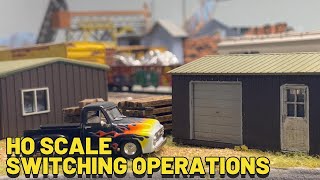 Team Job ~ HO Scale Layout ~ Relaxing Switching Operations
