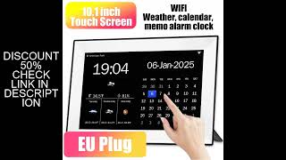 Wifi Touch Screen Digital Calendar Planner Smart 10.1 Inch Digital Agenda Scheme Alarm Clock Weather