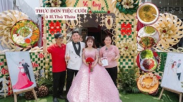 Thực đơn tiệc cưới đãi khách Hấp Dẫn tại Thủ Thừa 