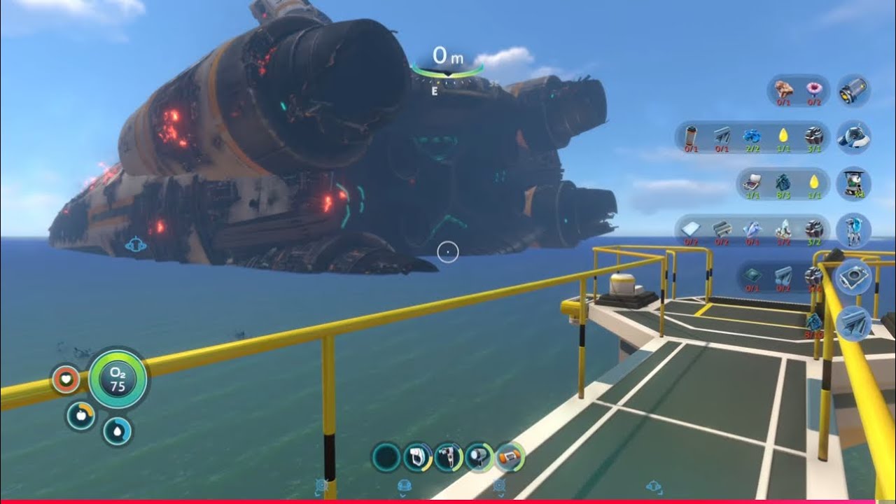 Subnautica Deep Sea Aliens survival 👽👽👽