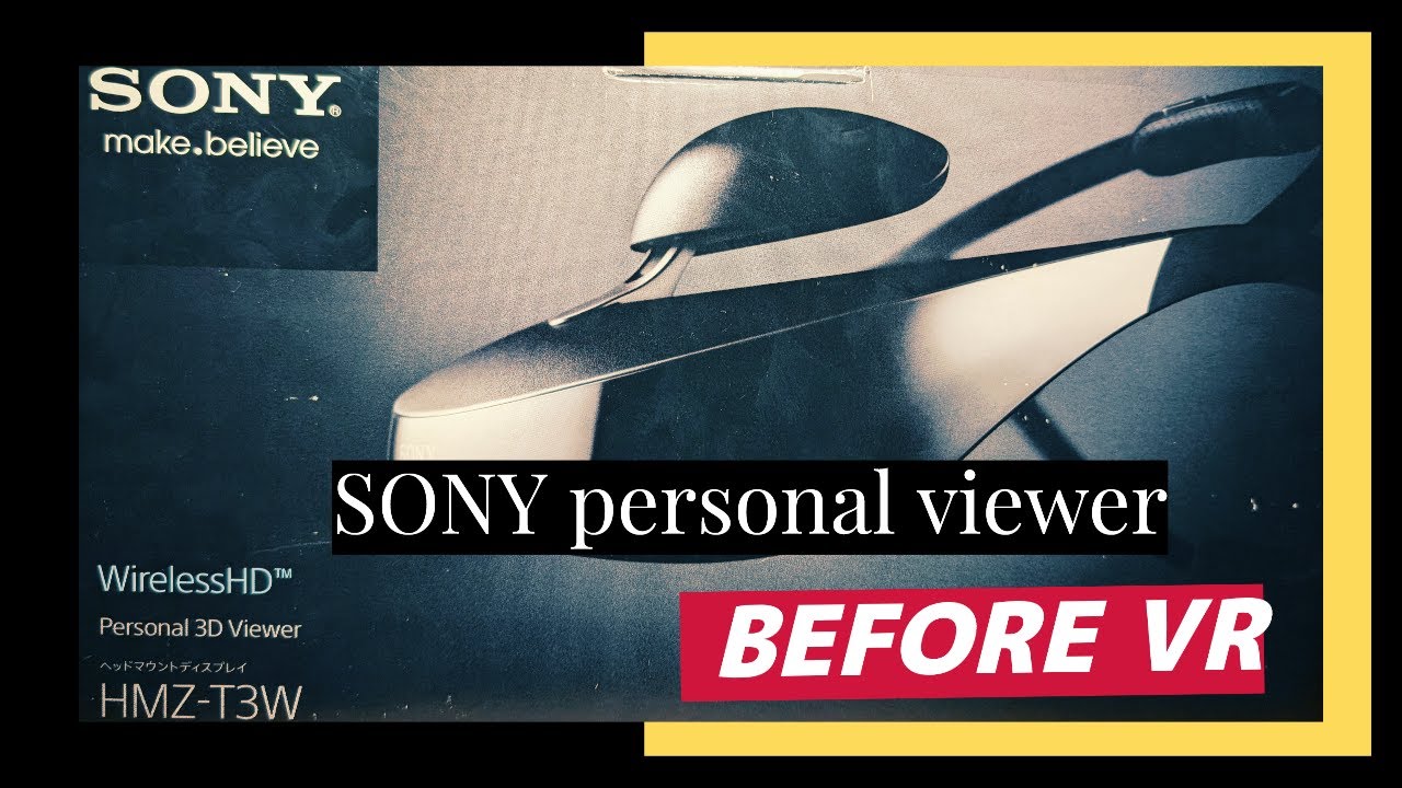 HMZ-T3W パーソナル 3D ビューアー Amazon.co.jp: ソニー ヘッドマウントディスプレイ “Personal 3D