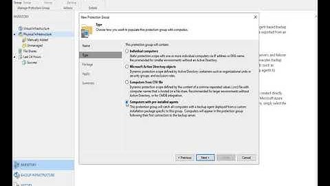 Veeam Agent for Mac: Creating a Protection Group
