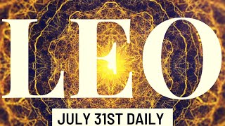 *LEO* THIS WILL LEAVE YOU SPEECHLESS!! EXTRAORDINARY READING! ~ JULY 31TH 2023 DAILY TAROT