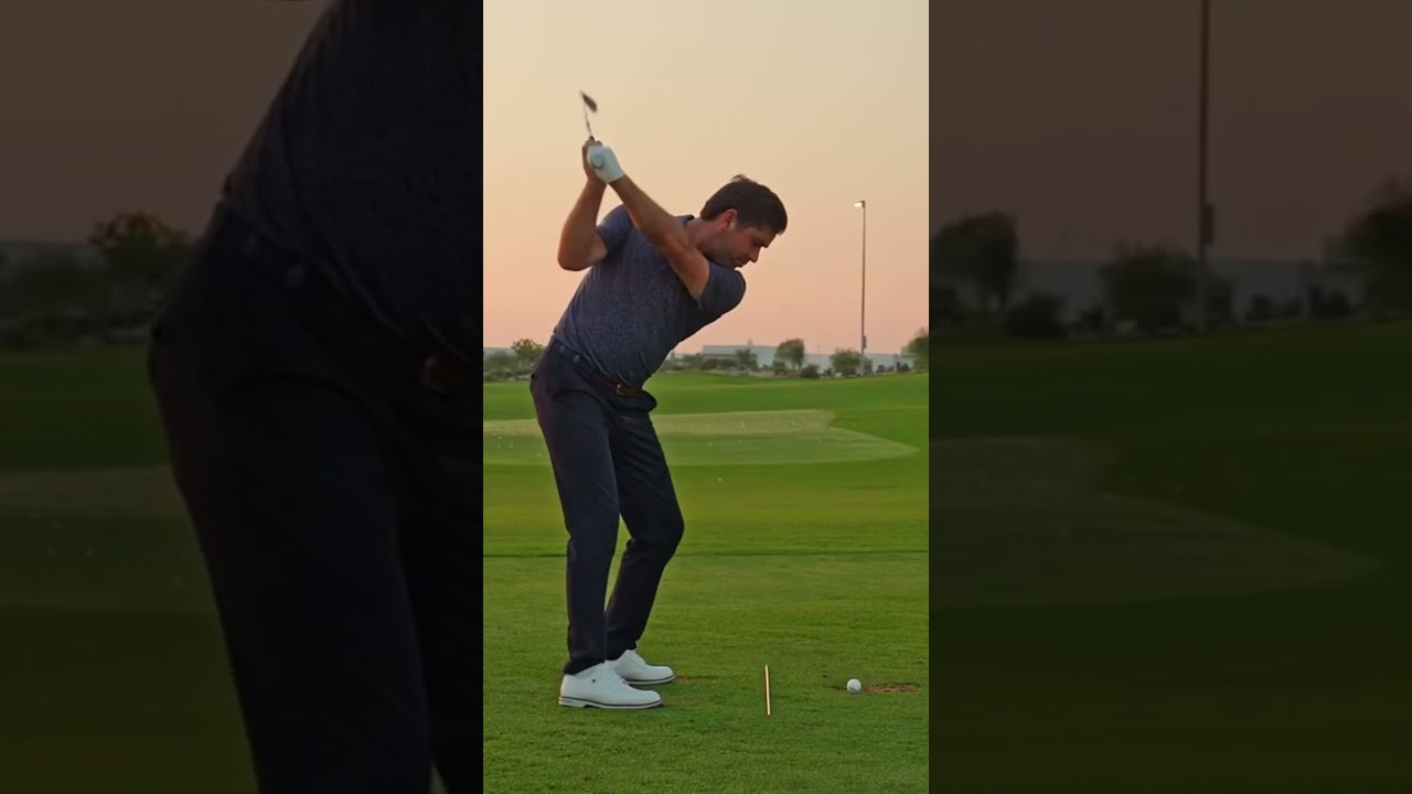 Robert Rock Down the Line Golf Swing