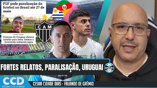 Atlético-MG, governo do Uruguai, pedido sem resposta... Grêmio terá que decidir