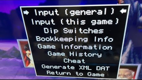 How to Access Mame Menu & Set Arcade Game Options w/Pandora Platinum Pro