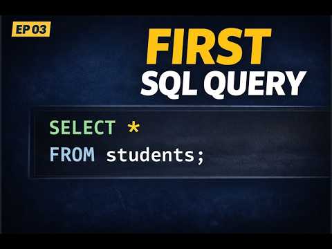 Your First SQL SELECT Query Explained Clearly | DuckDB Beginner Tutorial| Episode 3 - SQL BASIC