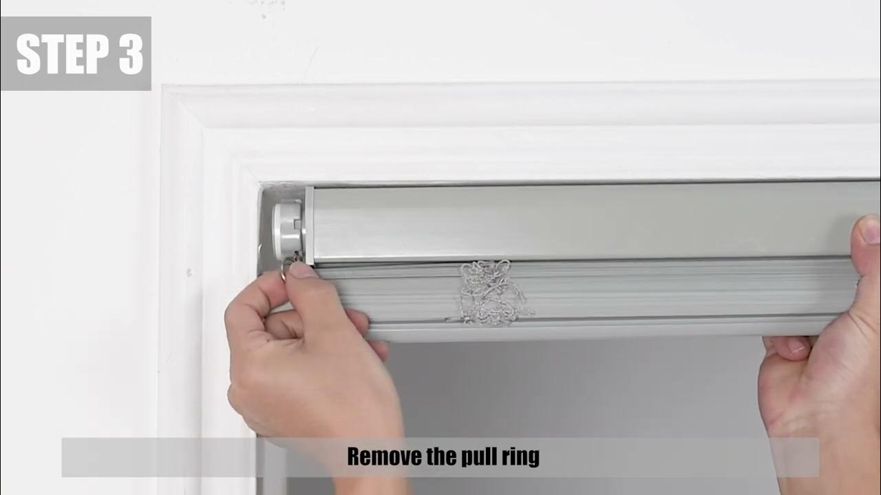How to Install No Drill No Tools Mini Blinds YouTube