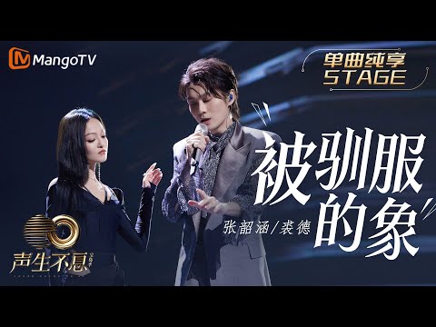 【纯享】张韶涵＆裘德《被驯服的象》全新演绎蔡健雅经典歌曲，华丽却又暗藏紧张｜声生不息宝岛季 EP8 Infinity and Beyond 2023 | MangoTV