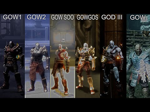 God Of War Franchise | Comparison 1440P