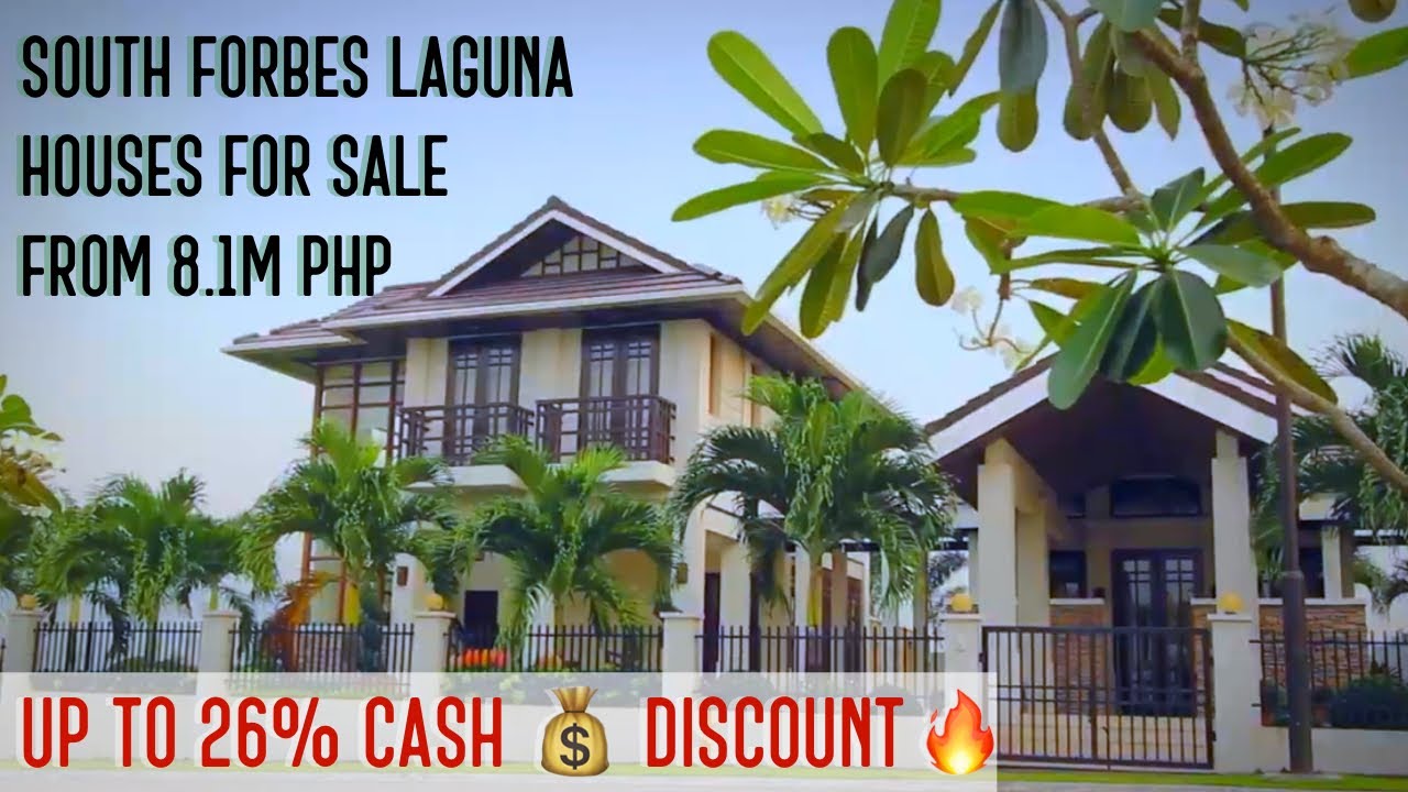 Houses for Sale in South Forbes Laguna Philippines YouTube
