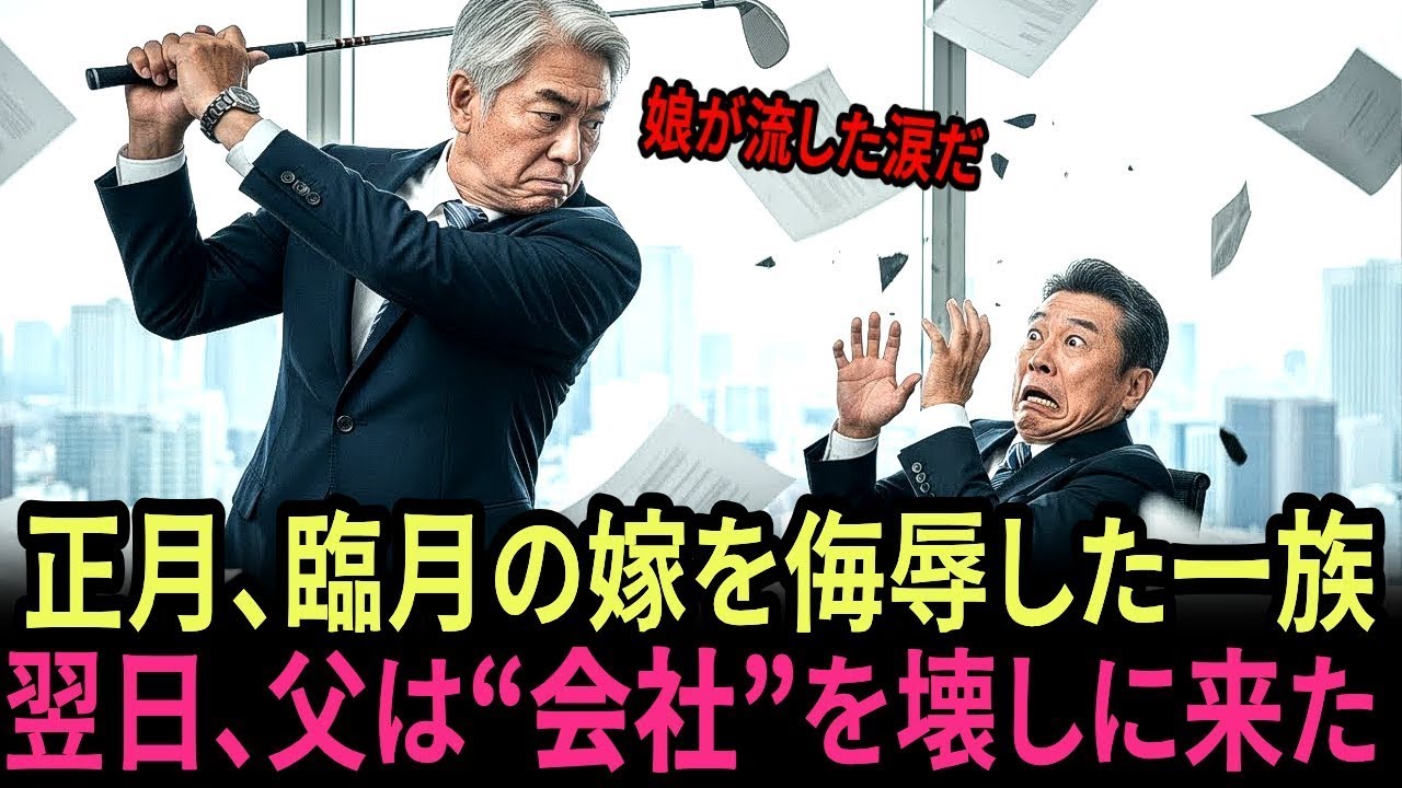 正月、臨月の嫁を侮辱した一族 父は「娘を守るため」会社を終わらせた
