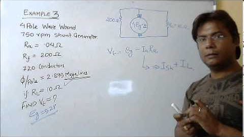 Electrical Machine Lectures   DC Generator part 16 for ies gate & PSU Students