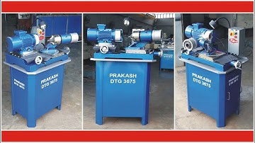 PRAKASH Drill Tap End Mill Cutter Grinder - Compact & Versatile Drill Bit Re-Sharpening Machine