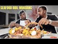 SEAFOOD BOIL MUKBANG ( ASMR EDITION ) WITH  KHAOTIC