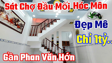 Nhà hóc môn chỉ 1tỷ..Sát chợ đầu mối nông sản hóc môn 💥Gần đường Phan Văn Hớn #nhahocmon