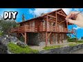 Дом в стиле шале на склоне горы / DIY