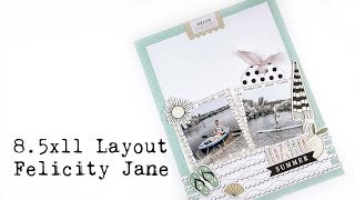 8.5x11 Layout | Idaho Summer | Felicity Jane